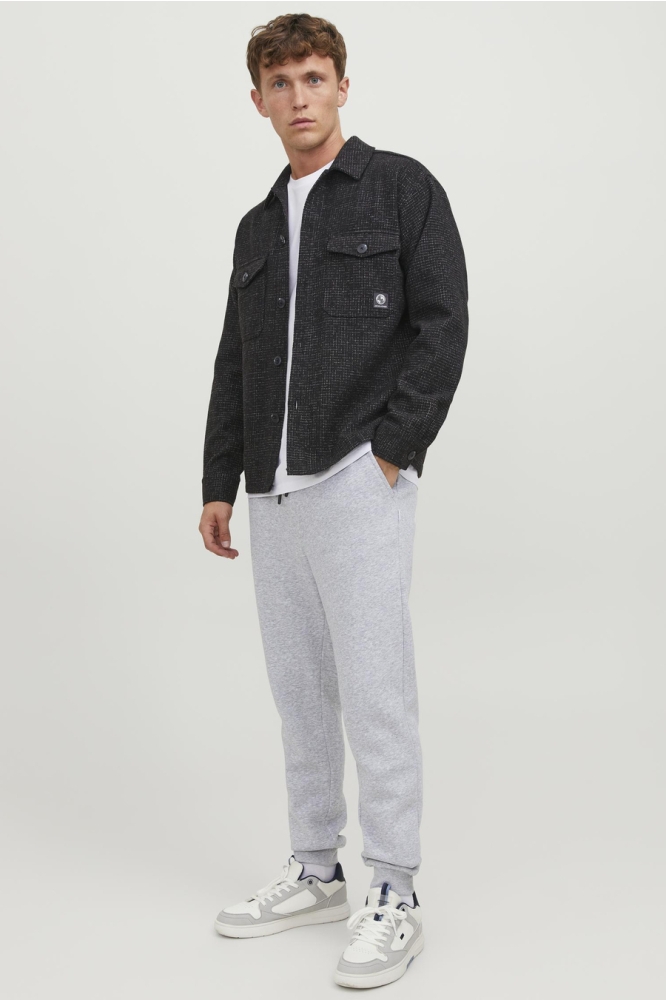 JPSTGORDON JJBRADLEY SWEAT PANT GMS 12249274 LIGHT GREY MELANGE